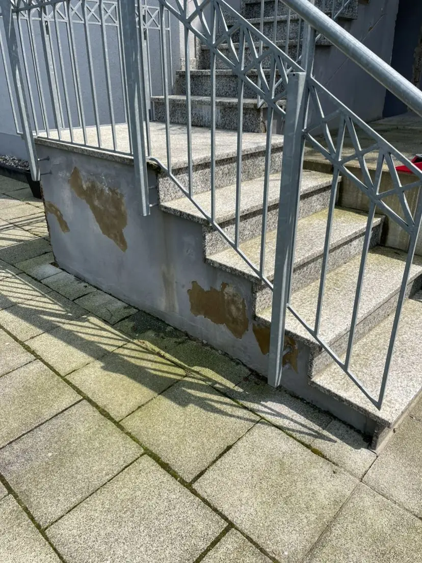 Projektfoto treppen balkon vorher