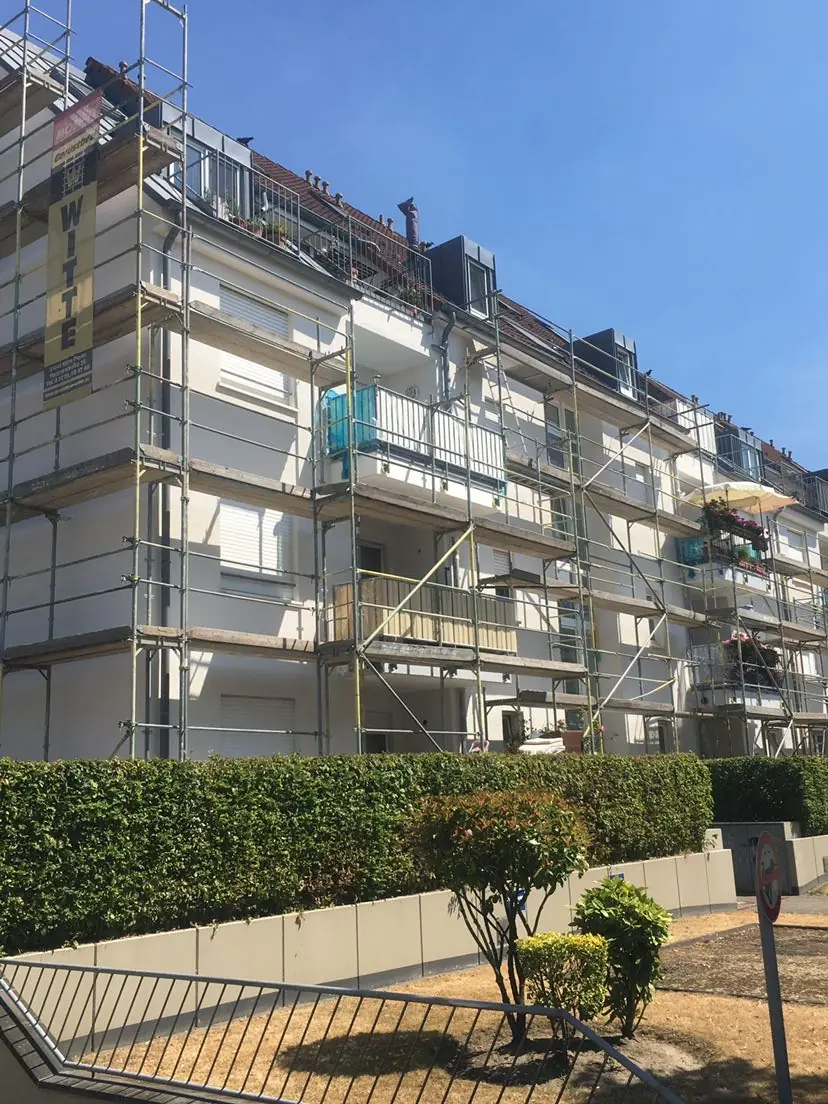 Projektfoto fassadenrenovierung wohnanlage